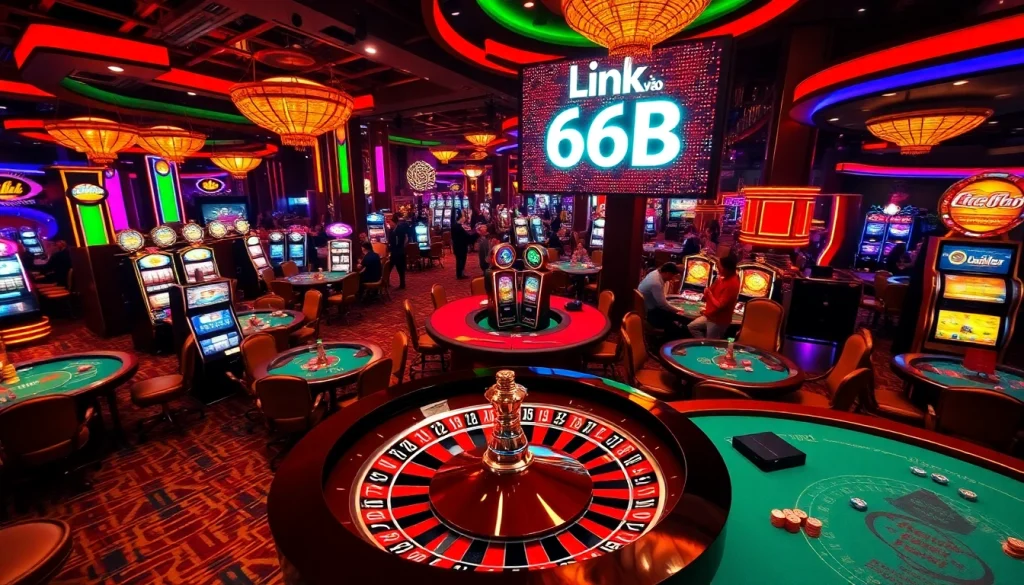 Experience the thrill of gambling at casino tables as you discover Link Vào 66B for exclusive gaming opportunities.
